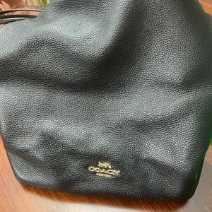 Coach leather purse